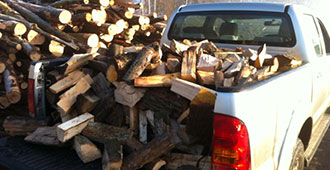 Logs Garden of England